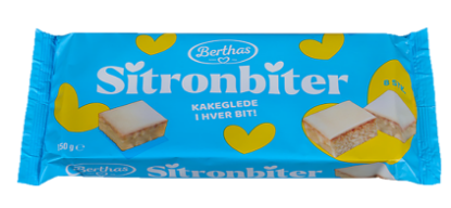 Berthas Sitronbiter 150g