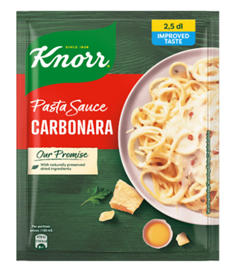 Knorr Carbonara Pastasaus 23g