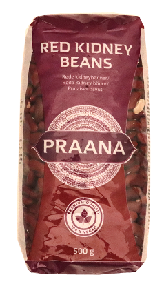 Røde Kidneybønner Praana 500g