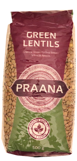 Grønne Linser 500g
