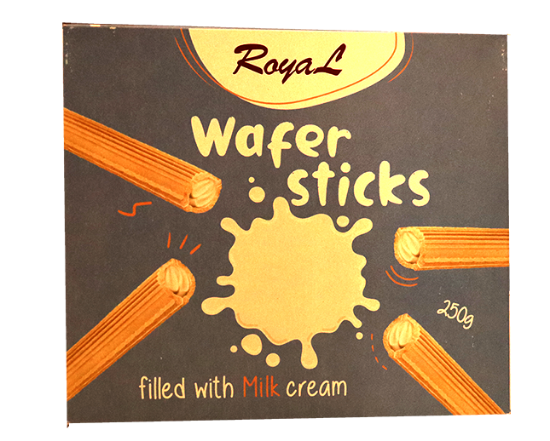 Wafer Sticks Milk 250g
