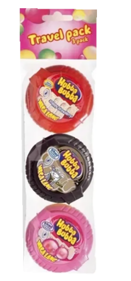 Hubba Bubba Travel Pack 3x56g