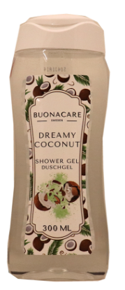 Buonacare Showergel 300ml Dreamy Coconut