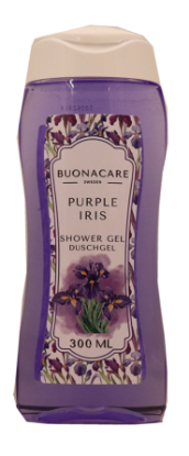 Buonacare Showergel 300ml Purple Iris