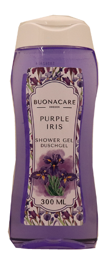 Buonacare Showergel 300ml Purple Iris