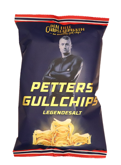 Petter Gullchips legendesalt 150G