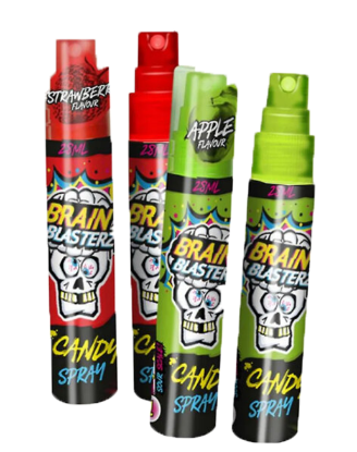 Brain Blaster Candy Spray 28ml ASSORTERT PR STK