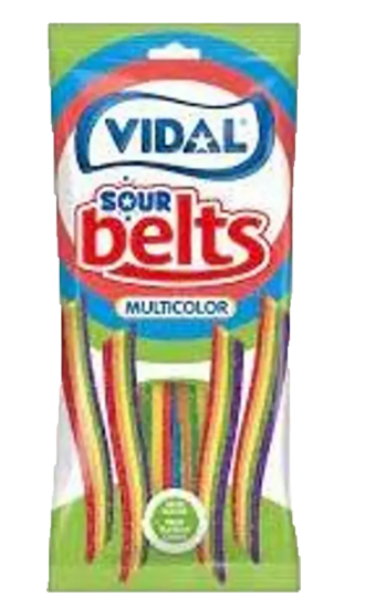 Sour Belts Multicolor Vidal 90g