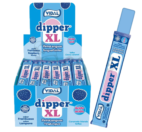 Dipper XL Blue Raspberry Vidal 10,5g Pr Stk