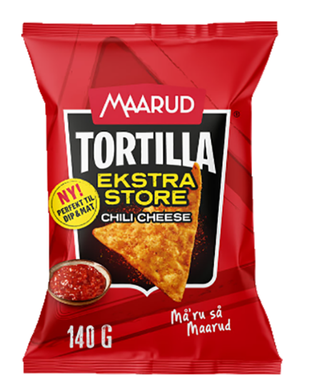 Tortilla Chili Cheese 140g