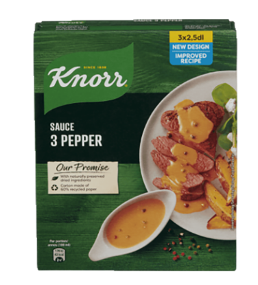 Knorr Peppersaus 3x32g
