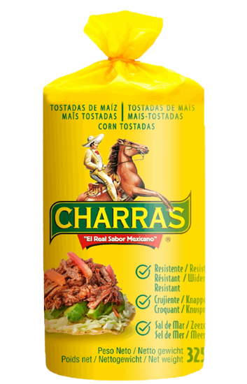 Charras Mais Tostades 325g