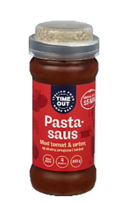 Timeout Pastasaus Tomat & Urter 353g