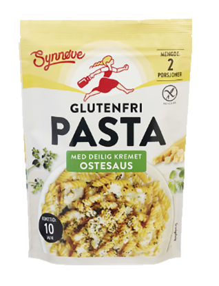 Synnøve Pasta M Ostesaus GF 148g