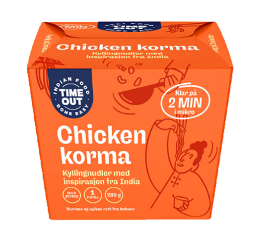 Time Out Chicken Korma 280g