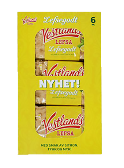 Lefsegodt Sitron 6pk