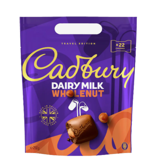 Cadbury Milk Wholenut 250g