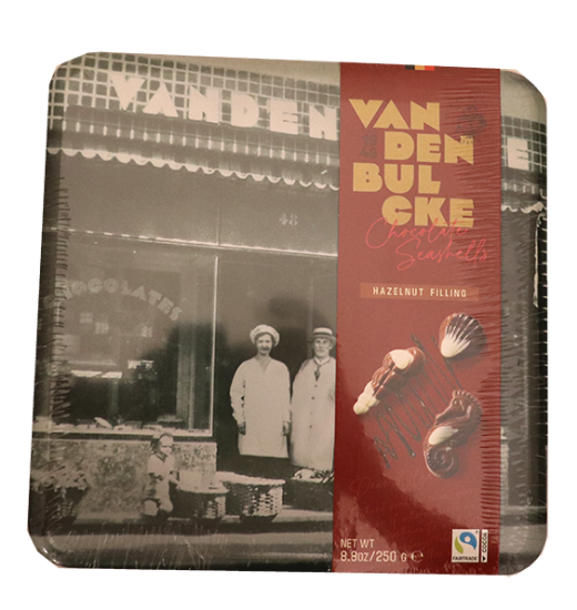 Chocolate Seashells Hazelnut 250g