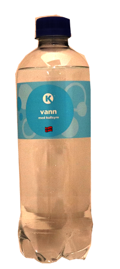 Vann m/Kullsyre 0,5l
