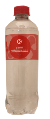 Vann m/Kullsyre Granateple & Bringebær 0,5l