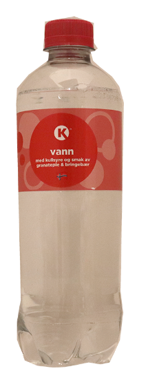 Vann m/Kullsyre Granateple & Bringebær 0,5l