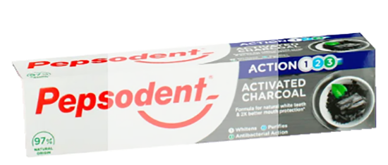 Pepsodent Activated Charcoal 75ml