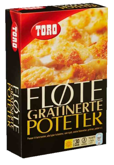 Fløtegratinerte Poteter 104g