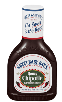 Honey Chipotle Sweet Baby Rays 510g