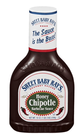 Honey Chipotle Sweet Baby Rays 510g