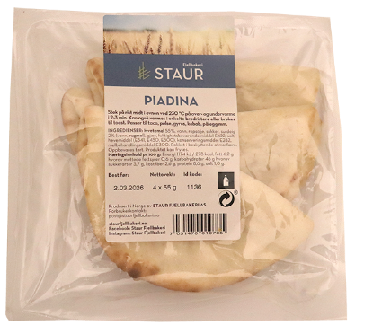 Staur Piadina 4x55g