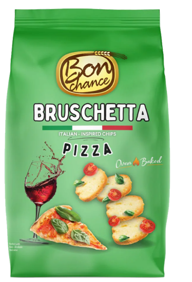 Bon Chance Bruschetta W/Pizza Flavor 70gr