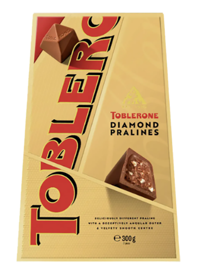 Toblerone Diamond Pralines 300g