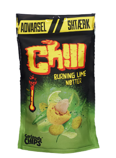 Chill Nøtter Burning Lime 130g