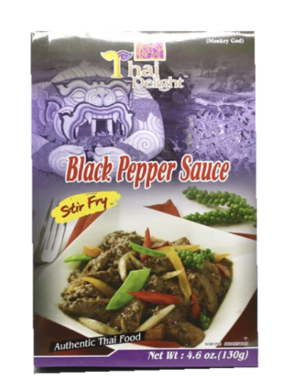 Black Pepper Sause Thai Delight 130g