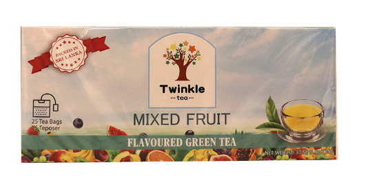 Twinkle Mixed Fruit Green Tea 1,5gx25