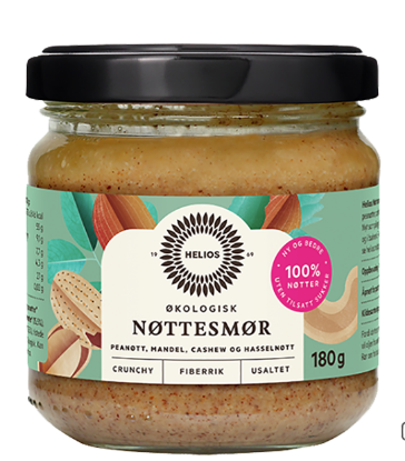 Økologisk Nøttesmør 180g