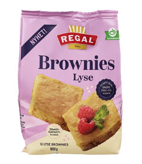 Regal Brownies Lyse Mix 500g
