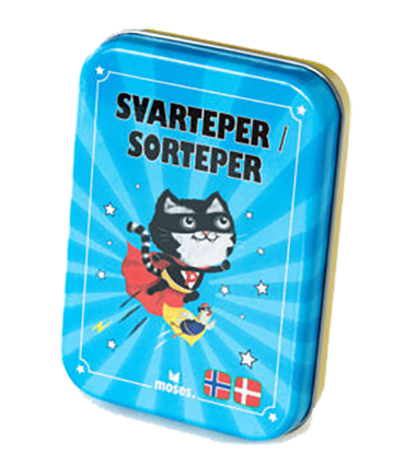 Svarteper I Metallboks 1stk