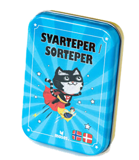 Svarteper I Metallboks 1stk