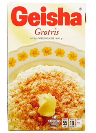 Geisha Grøtris 800g