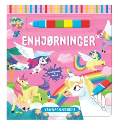 Vannpennbøker Enhjørninger