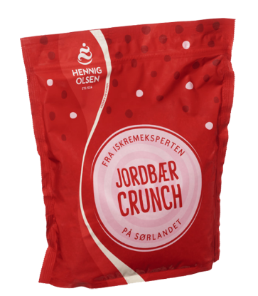 Jordbærcrunch Henning Olsen 1kg