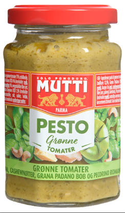 Pestosaus m/Grønne Tomater 180g Mutti