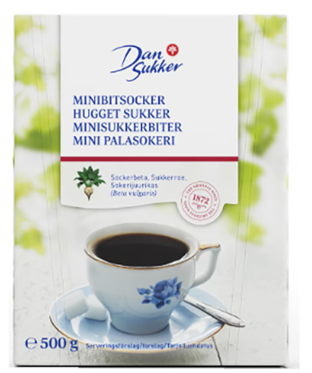 Minisukkerbiter 500g