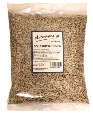 Naturhaven Solsikkekjerner 500g