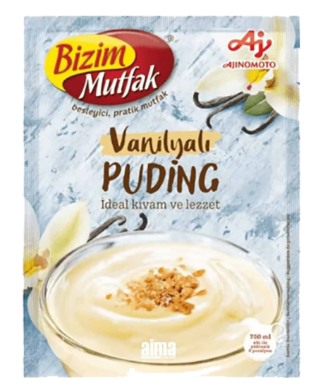 Bizim Mutfak Pudding vanilla 125g