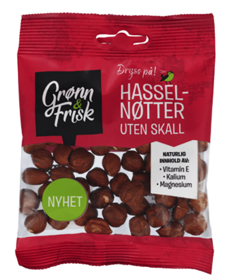 Hasselnøtter 60g
