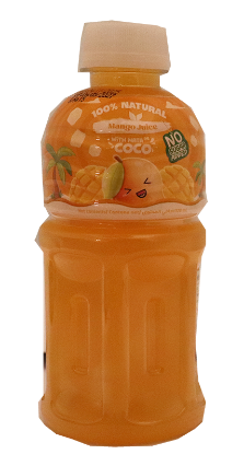 Nata de Coco Mango Juice 100% 0,32 l Nawon