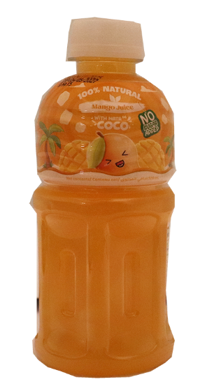 Nata de Coco Mango Juice 100% 0,32 l Nawon