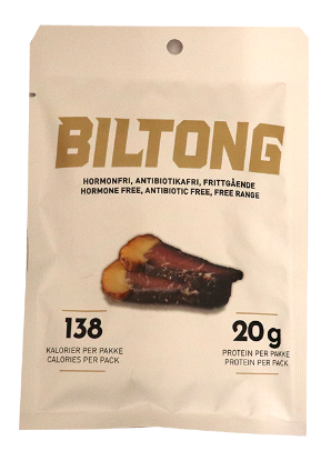 Biltong Tørket Kjøtt 55g
